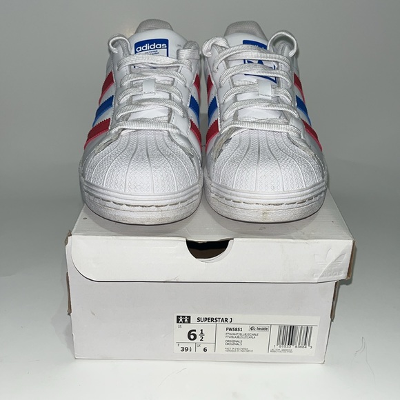 "HOLIDAY SEASON" Superstar J Adidas 2020 GS 6 1/2 - Picture 8 of 9